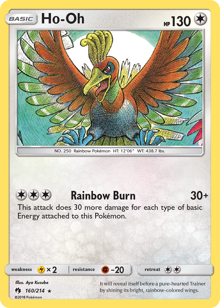 Ho-Oh (160/214) [Sun & Moon: Lost Thunder] | Mega City Incorporated