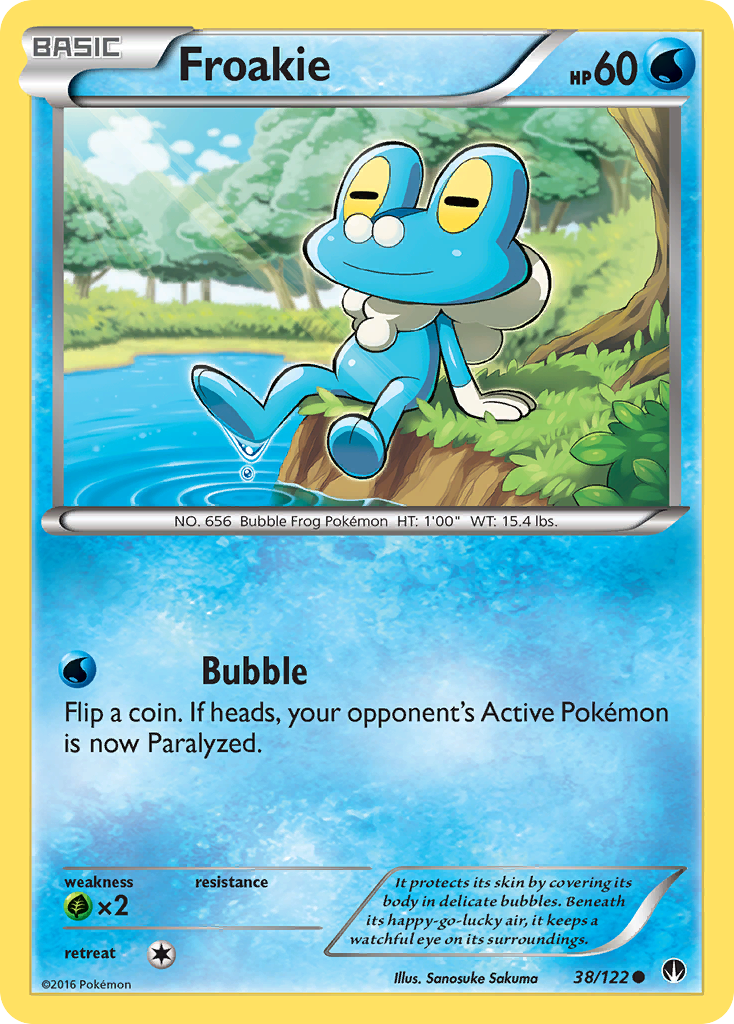 Froakie (38/122) [XY: BREAKpoint] | Mega City Incorporated