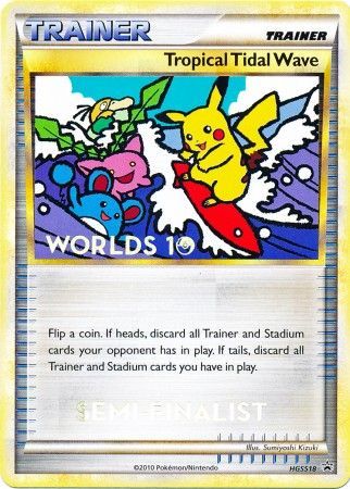 Tropical Tidal Wave (HGSS18) (Semi Finalist) [HeartGold & SoulSilver: Black Star Promos] | Mega City Incorporated