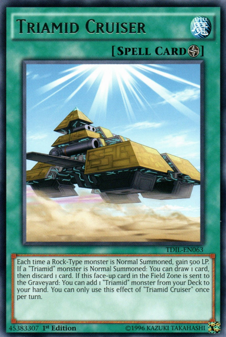 Triamid Cruiser [TDIL-EN063] Rare | Mega City Incorporated