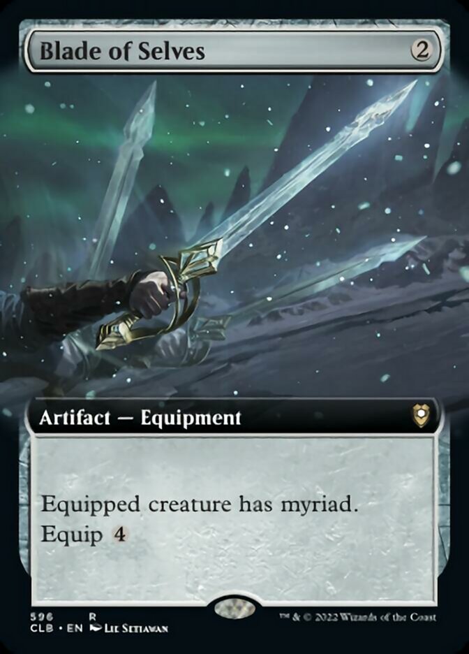 Blade of Selves (Extended Art) [Commander Legends: Battle for Baldur's Gate] | Mega City Incorporated