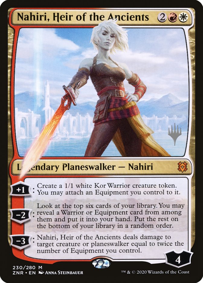 Nahiri, Heir of the Ancients (Promo Pack) [Zendikar Rising Promos] | Mega City Incorporated