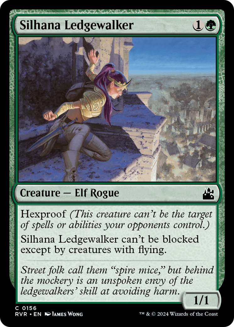 Silhana Ledgewalker [Ravnica Remastered] | Mega City Incorporated
