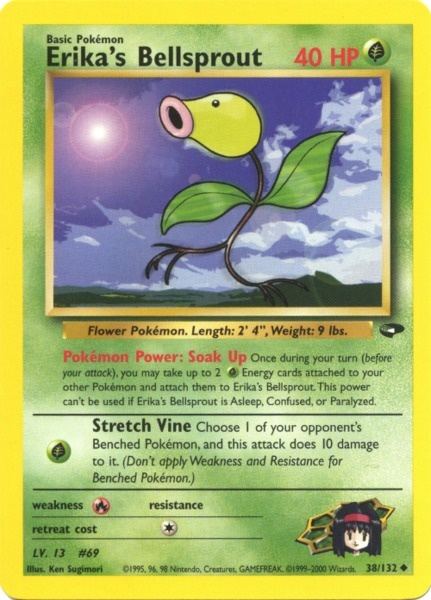 Erika's Bellsprout (38/132) [Gym Challenge Unlimited] | Mega City Incorporated