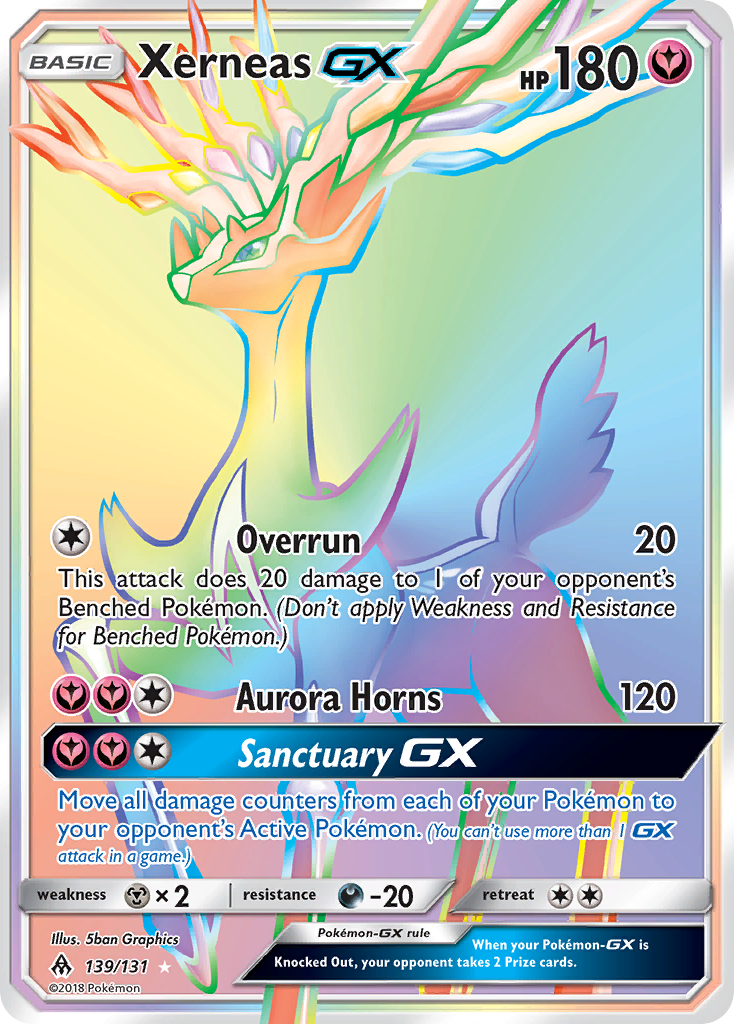 Xerneas GX (139/131) [Sun & Moon: Forbidden Light] | Mega City Incorporated