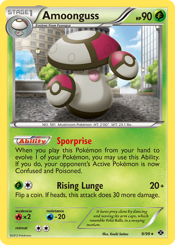 Amoonguss (9/99) [Black & White: Next Destinies] | Mega City Incorporated