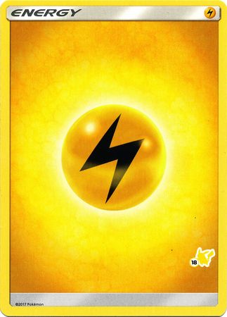 Lightning Energy (Pikachu Stamp #18) [Battle Academy 2020] | Mega City Incorporated