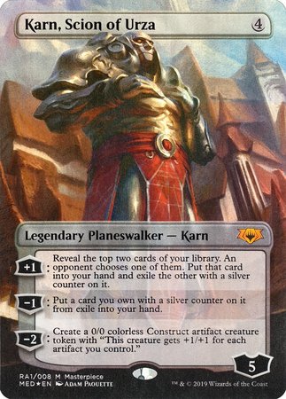 Karn, Scion of Urza [Mythic Edition] | Mega City Incorporated