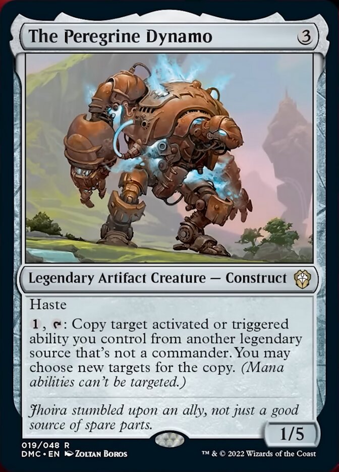 The Peregrine Dynamo [Dominaria United Commander] | Mega City Incorporated