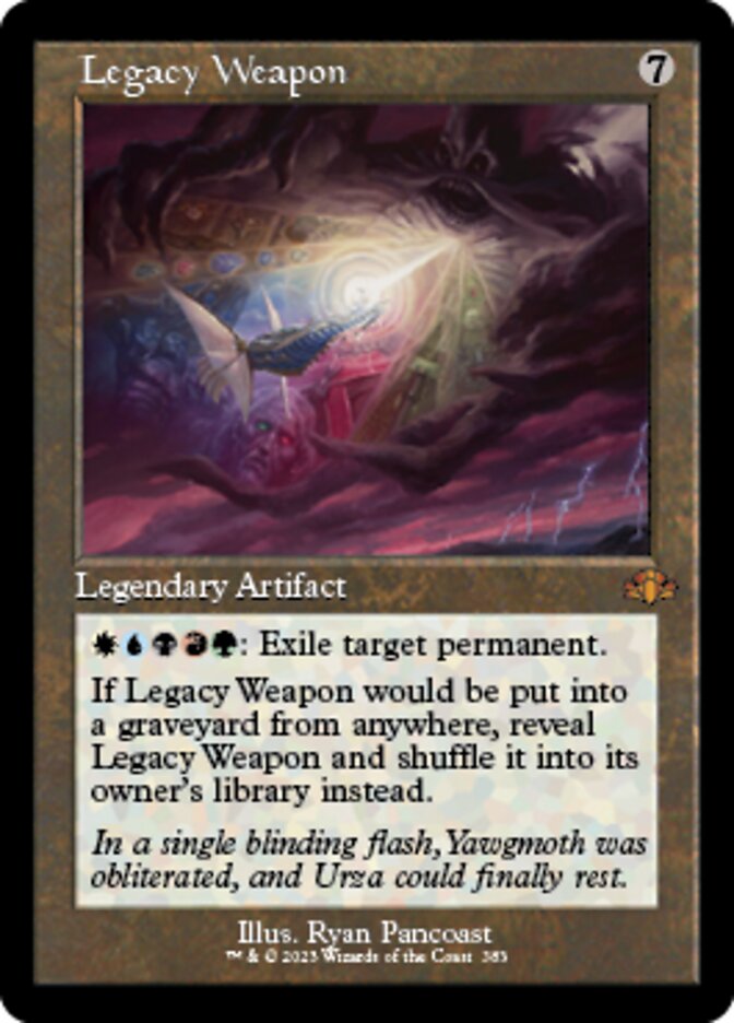 Legacy Weapon (Retro) [Dominaria Remastered] | Mega City Incorporated