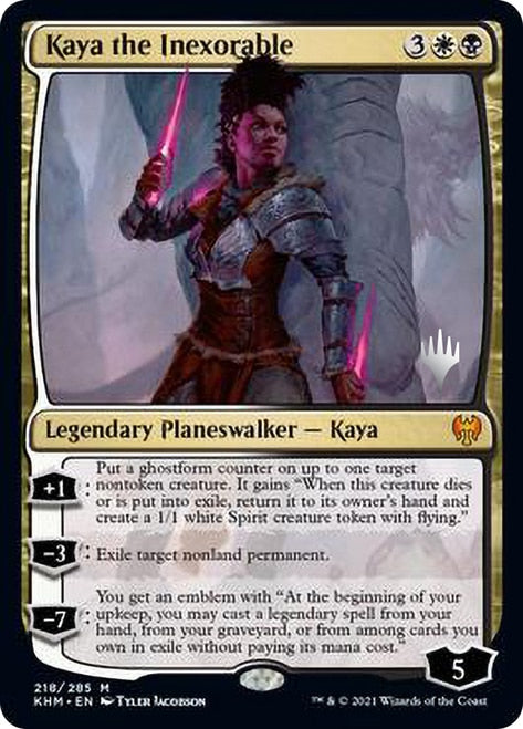 Kaya the Inexorable [Kaldheim Promo Pack] | Mega City Incorporated