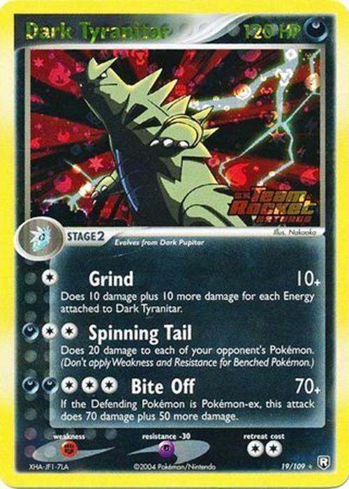 Dark Tyranitar (19/109) (Stamped) [EX: Team Rocket Returns] | Mega City Incorporated