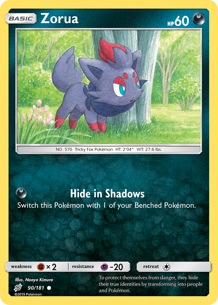 Zorua (90/181) [Sun & Moon: Team Up] | Mega City Incorporated