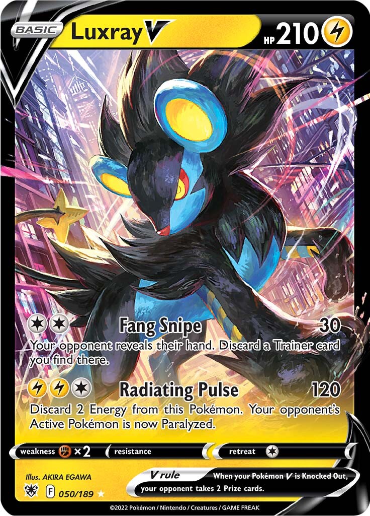 Luxray V (050/189) [Sword & Shield: Astral Radiance] | Mega City Incorporated