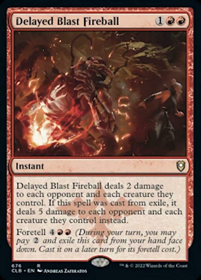 Delayed Blast Fireball [Commander Legends: Battle for Baldur's Gate] | Mega City Incorporated