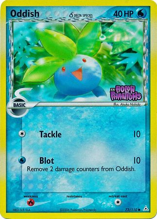 Oddish (73/110) (Delta Species) (Stamped) [EX: Holon Phantoms] | Mega City Incorporated