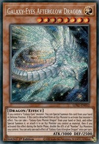 Galaxy-Eyes Afterglow Dragon [LDS2-EN052] Secret Rare | Mega City Incorporated