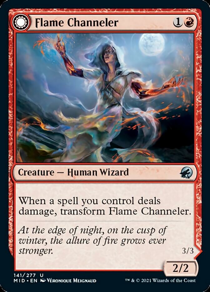 Flame Channeler // Embodiment of Flame [Innistrad: Midnight Hunt] | Mega City Incorporated