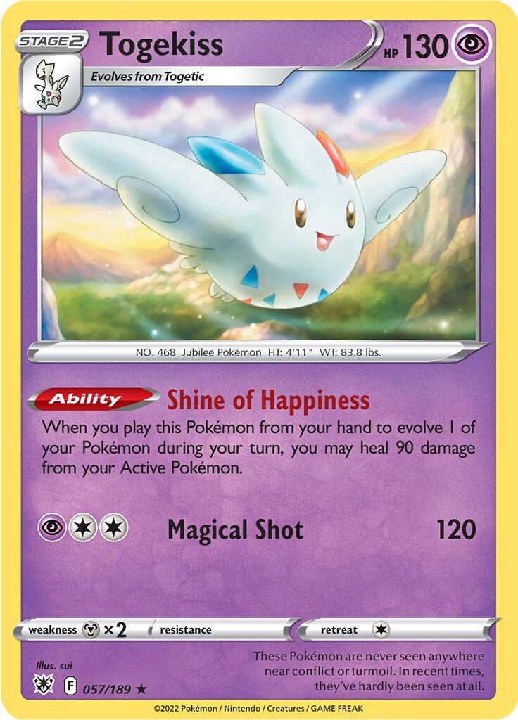 Togekiss (057/189) [Sword & Shield: Astral Radiance] | Mega City Incorporated