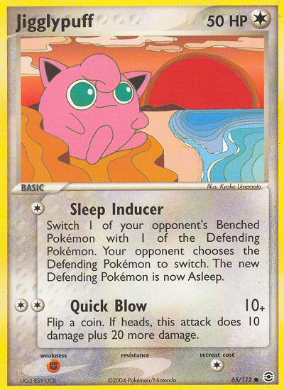 Jigglypuff (65/112) [EX: FireRed & LeafGreen] | Mega City Incorporated