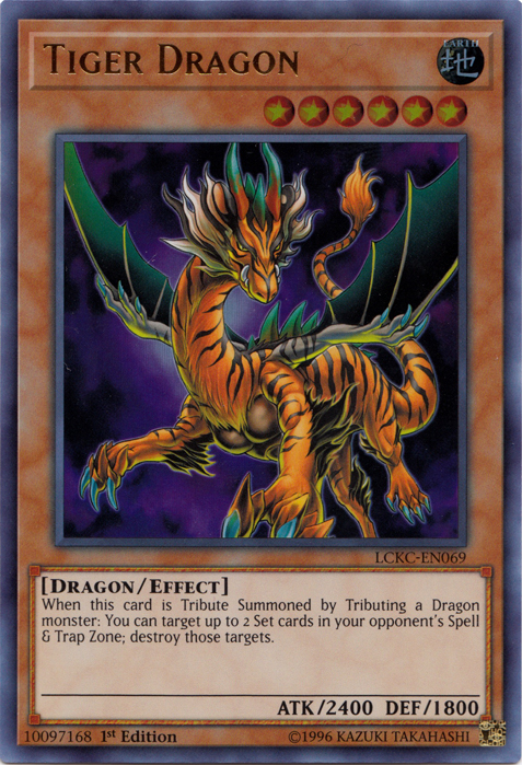 Tiger Dragon [LCKC-EN069] Ultra Rare | Mega City Incorporated