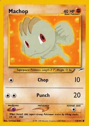 Machop (73/105) [Neo Destiny Unlimited] | Mega City Incorporated