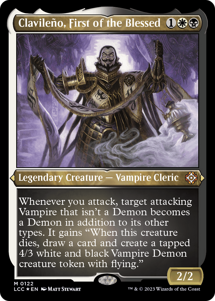 Clavileno, First of the Blessed (Display Commander) [The Lost Caverns of Ixalan Commander] | Mega City Incorporated