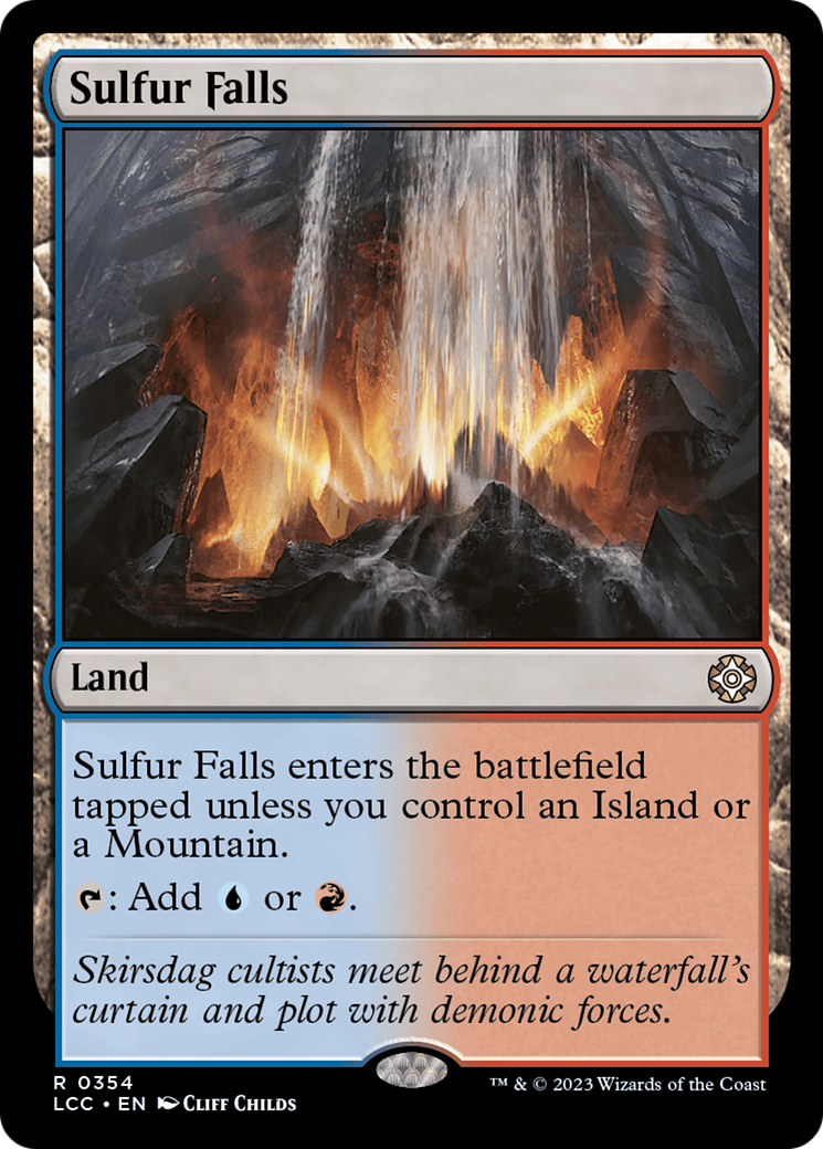 Sulfur Falls [The Lost Caverns of Ixalan Commander] | Mega City Incorporated