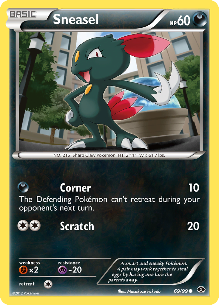 Sneasel (69/99) [Black & White: Next Destinies] | Mega City Incorporated