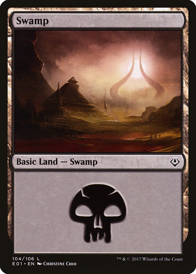 Swamp (104) [Archenemy: Nicol Bolas] | Mega City Incorporated