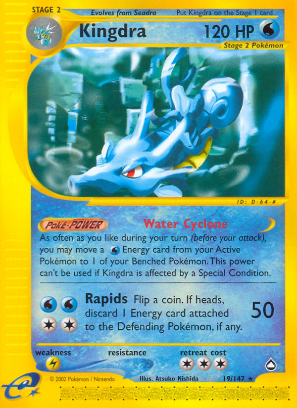 Kingdra (19/147) [Aquapolis] | Mega City Incorporated