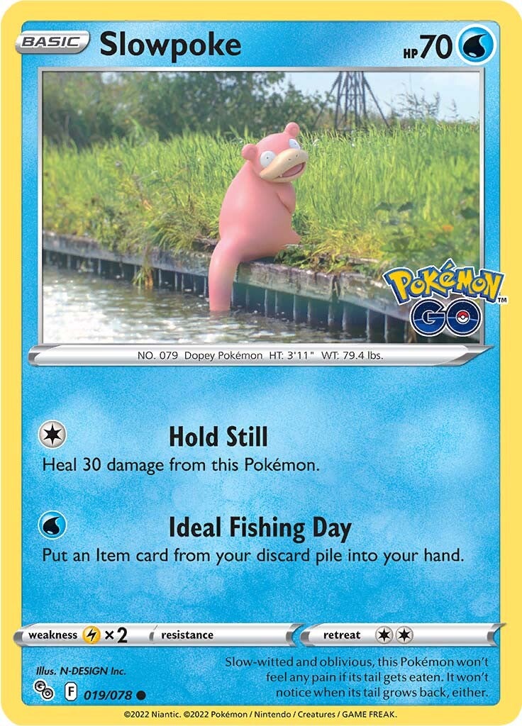 Slowpoke (019/078) [Pokémon GO] | Mega City Incorporated