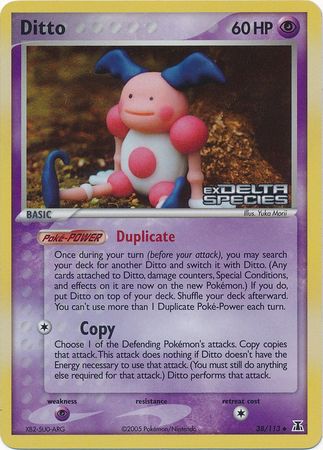 Ditto (38/113) (Stamped) [EX: Delta Species] | Mega City Incorporated