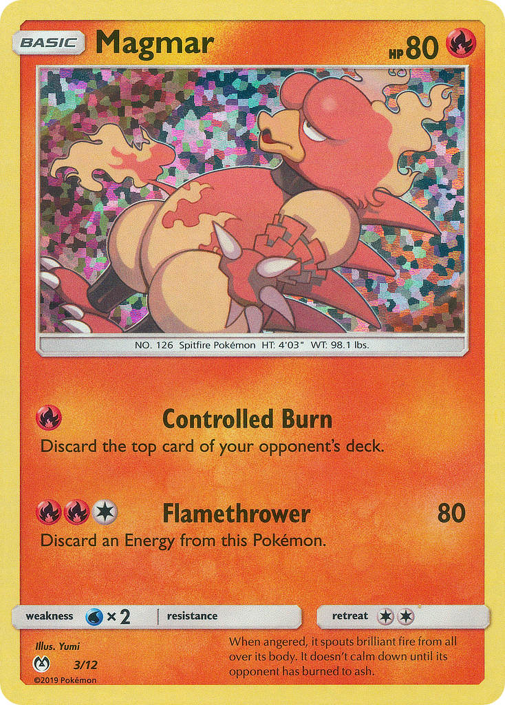 Magmar (3/12) [McDonald's Promos: 2019 Collection] | Mega City Incorporated