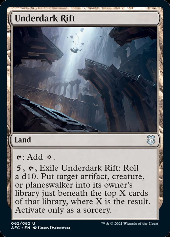 Underdark Rift [Dungeons & Dragons: Adventures in the Forgotten Realms Commander] | Mega City Incorporated