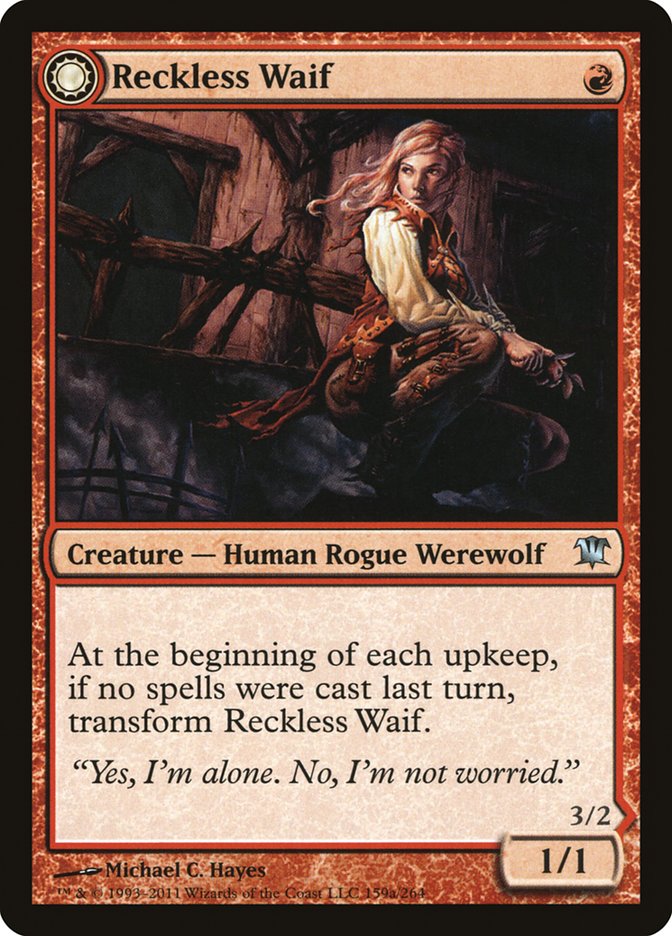 Reckless Waif // Merciless Predator [Innistrad] | Mega City Incorporated