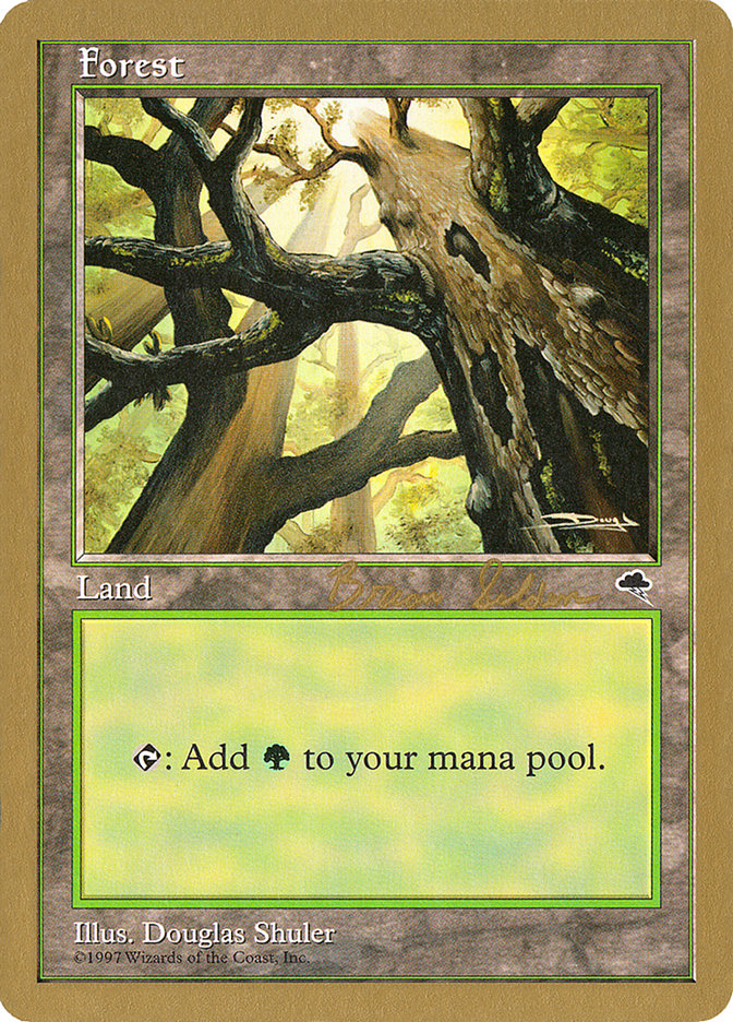 Forest (bs347) (Brian Selden) [World Championship Decks 1998] | Mega City Incorporated