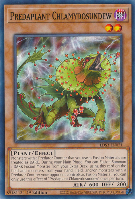 Predaplant Chlamydosundew [LDS3-EN071] Common | Mega City Incorporated