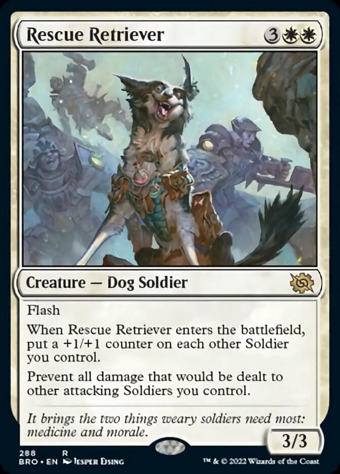 Rescue Retriever [The Brothers' War] | Mega City Incorporated