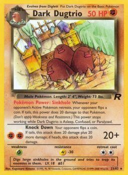 Dark Dugtrio (23/82) [Team Rocket Unlimited] | Mega City Incorporated