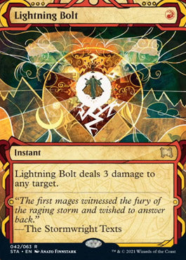 Lightning Bolt (Etched Foil) [Strixhaven Mystical Archive] | Mega City Incorporated