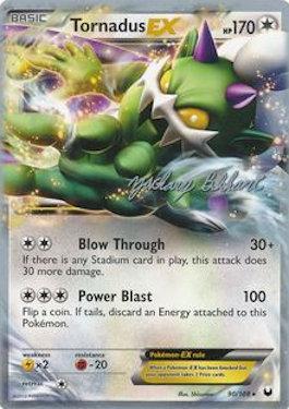 Tornadus EX (90/108) (CMT - Zachary Bokhari) [World Championships 2012] | Mega City Incorporated