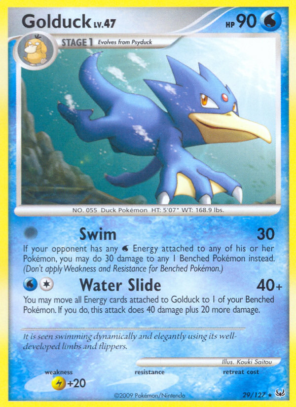 Golduck (29/127) [Platinum: Base Set] | Mega City Incorporated