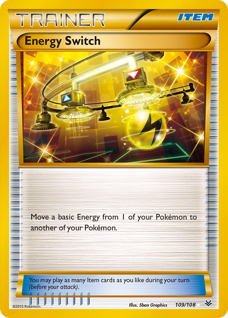 Energy Switch (109/108) [XY: Roaring Skies] | Mega City Incorporated