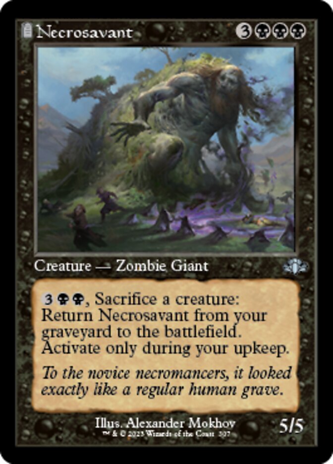 Necrosavant (Retro) [Dominaria Remastered] | Mega City Incorporated