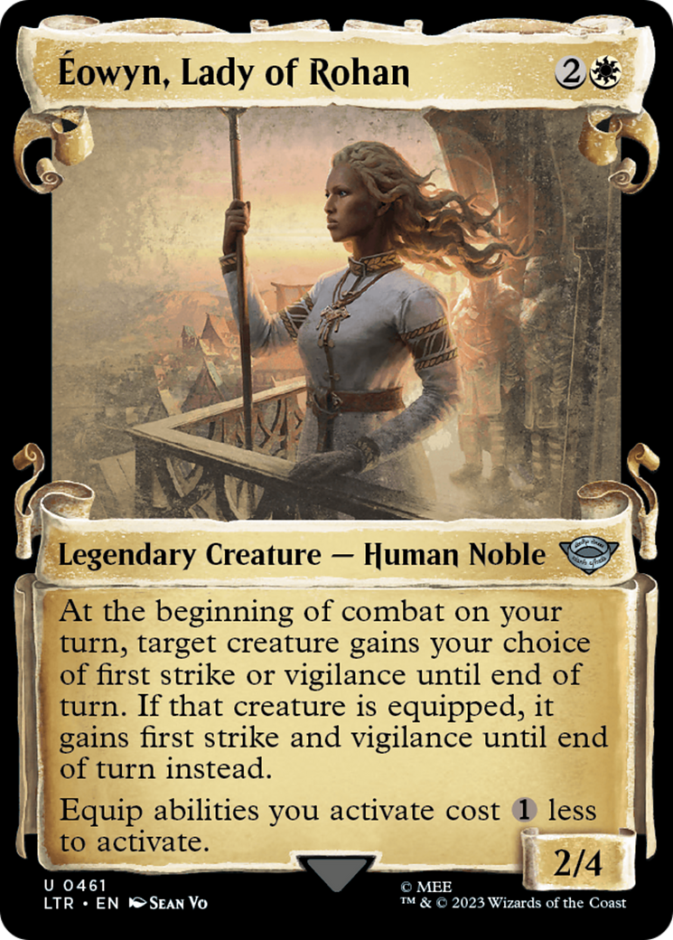 Eowyn, Lady of Rohan [The Lord of the Rings: Tales of Middle-Earth Showcase Scrolls] | Mega City Incorporated