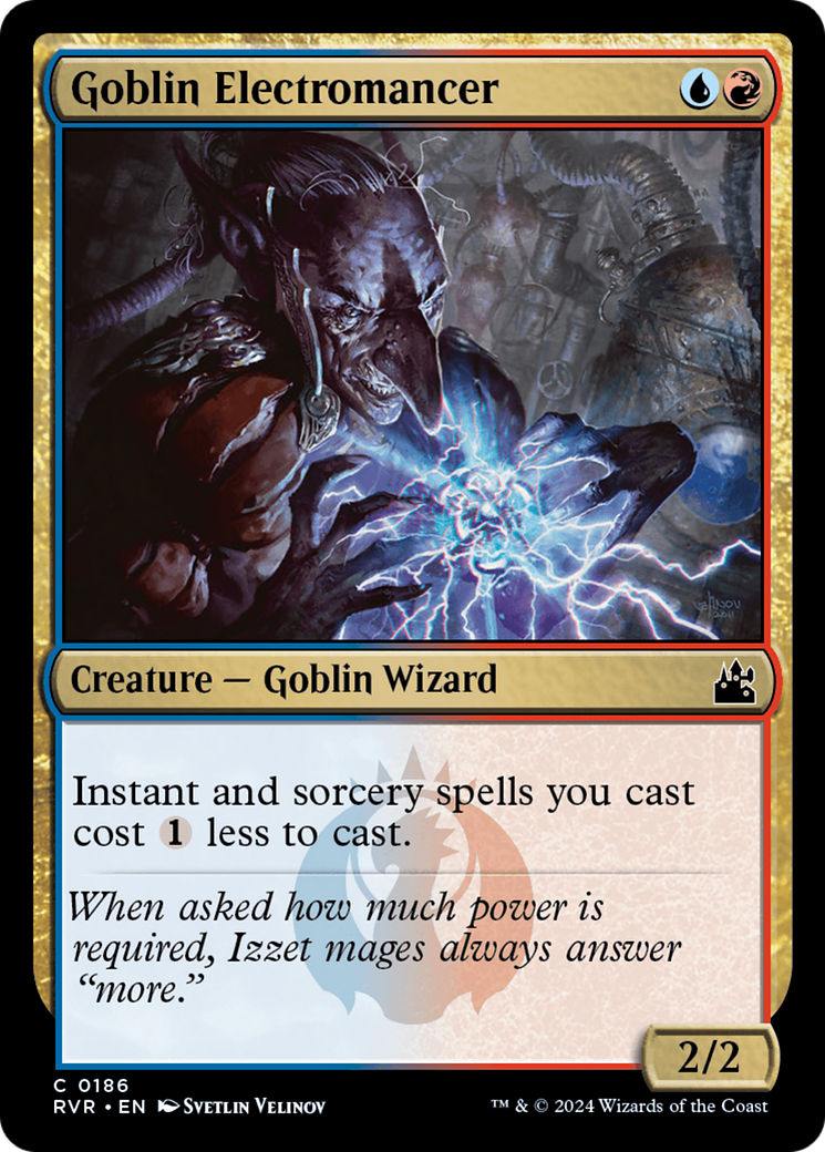 Goblin Electromancer [Ravnica Remastered] | Mega City Incorporated