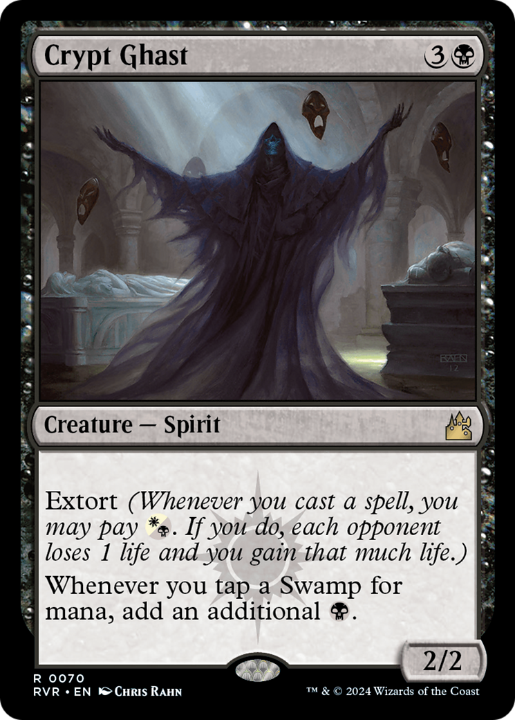 Crypt Ghast [Ravnica Remastered] | Mega City Incorporated