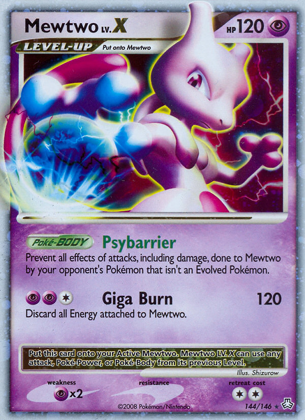 Mewtwo LV.X (144/146) [Diamond & Pearl: Legends Awakened] | Mega City Incorporated