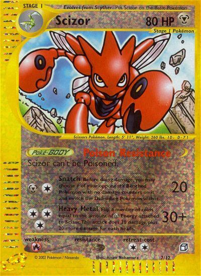 Scizor (7/12) [Box Topper] | Mega City Incorporated